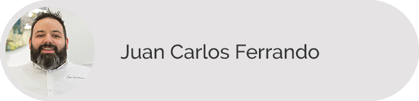 Juan Carlos Ferrando reinventando la aceituna
