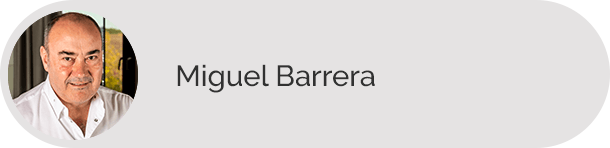 Miguel Barrera reinventando la aceituna