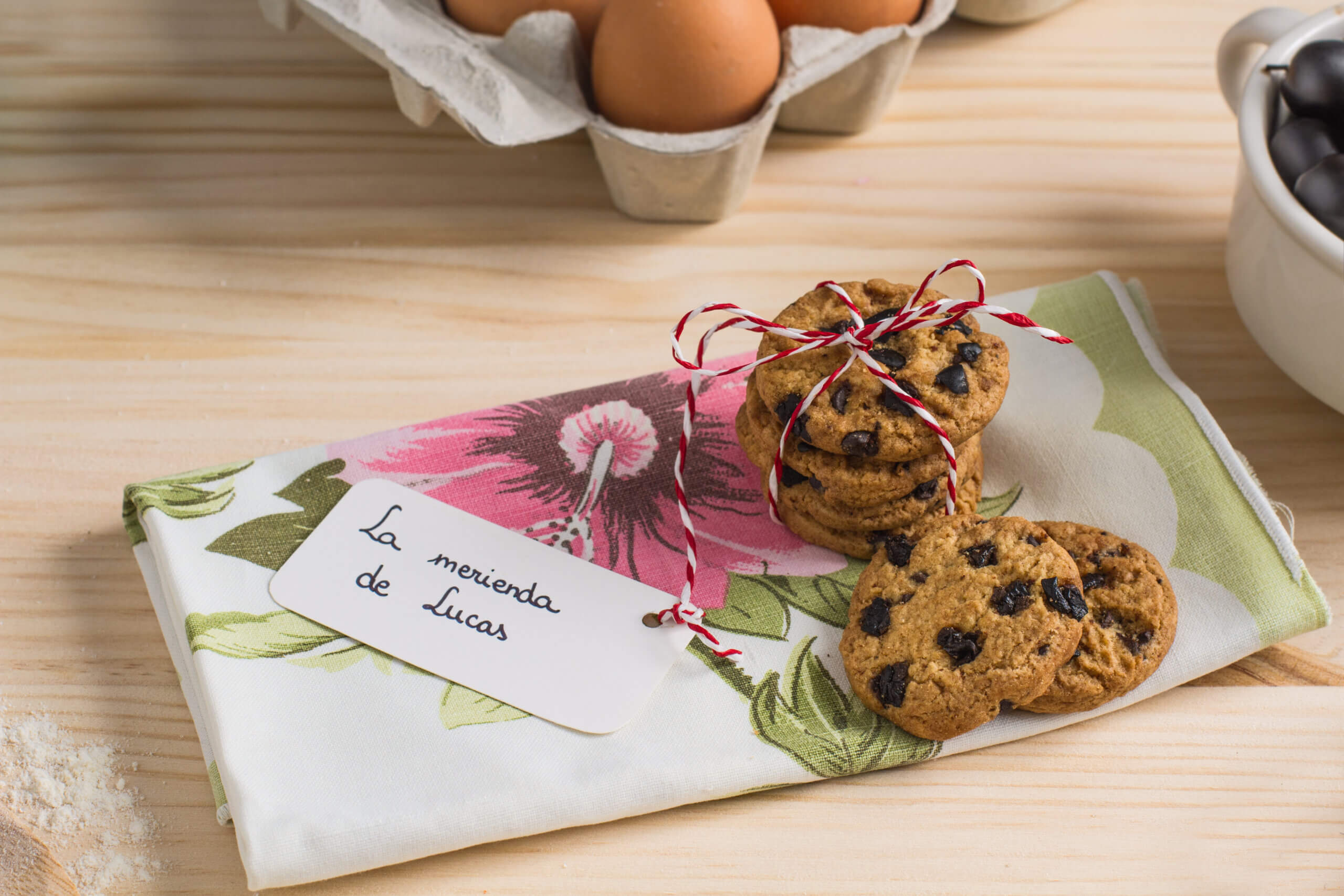 Cookies Cookies de aceitunas negras